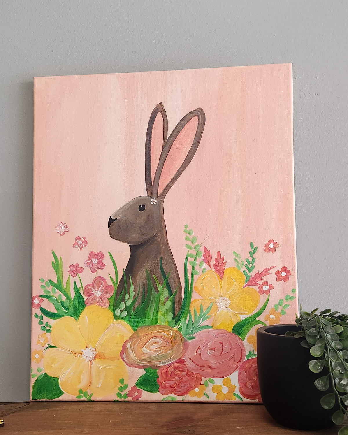 3-13-24 6PM FLORAL BUNNY